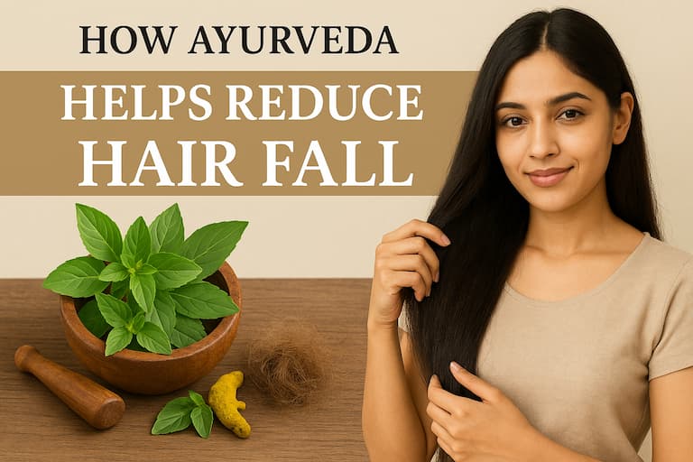 How Ayurveda Helps Reduce Hair Fall